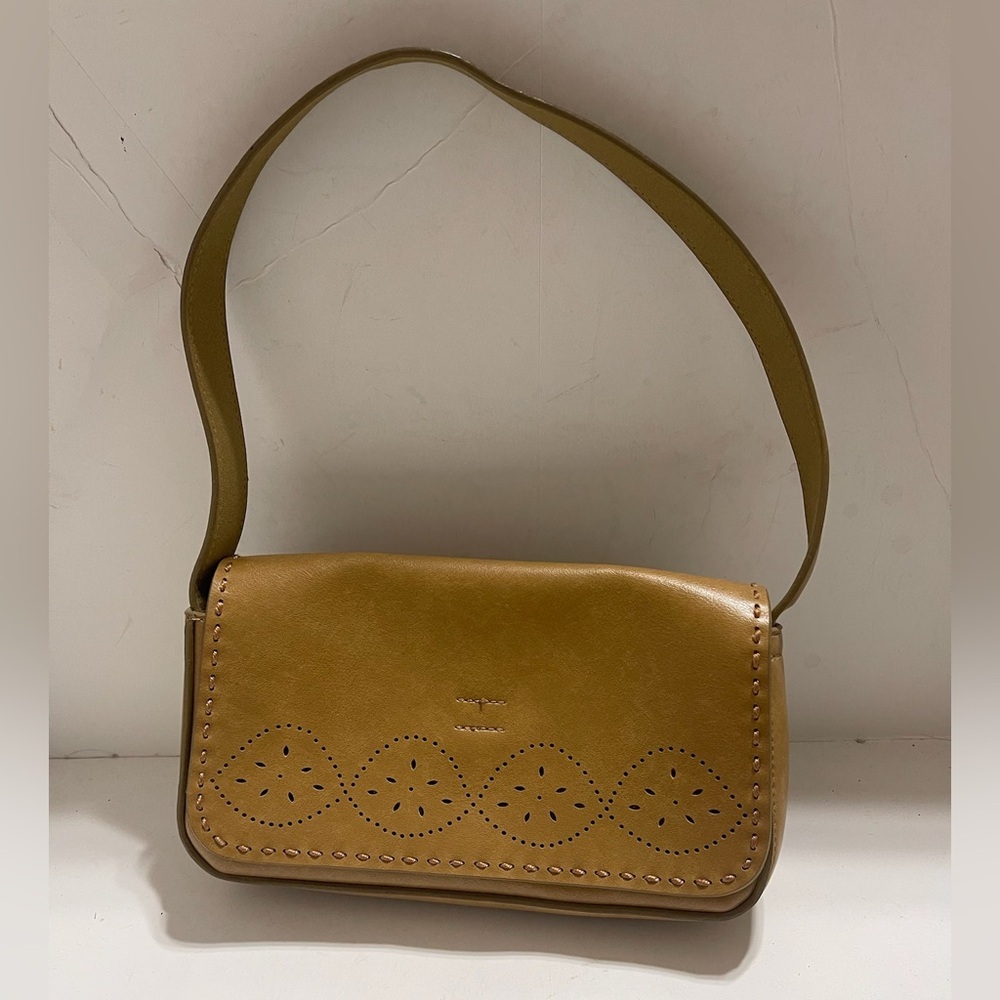 Chic Brown Leather Shoulder Bag